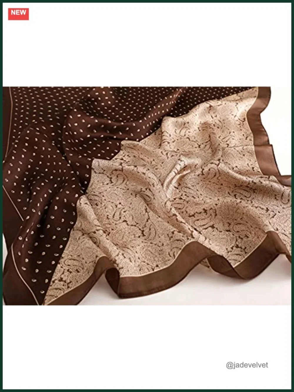 Satin Silk Scarf Square Bandana Hair Scarf Neck Scarf Women 27.5